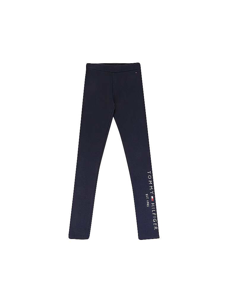 TOMMY HILFIGER Mädchen Leggings Essential dunkelblau | 152